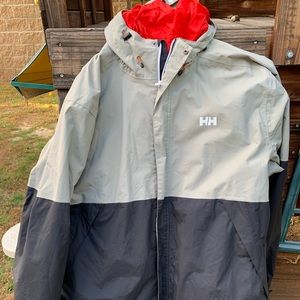 HELLY HANSEN hooded waterproof windbreaker